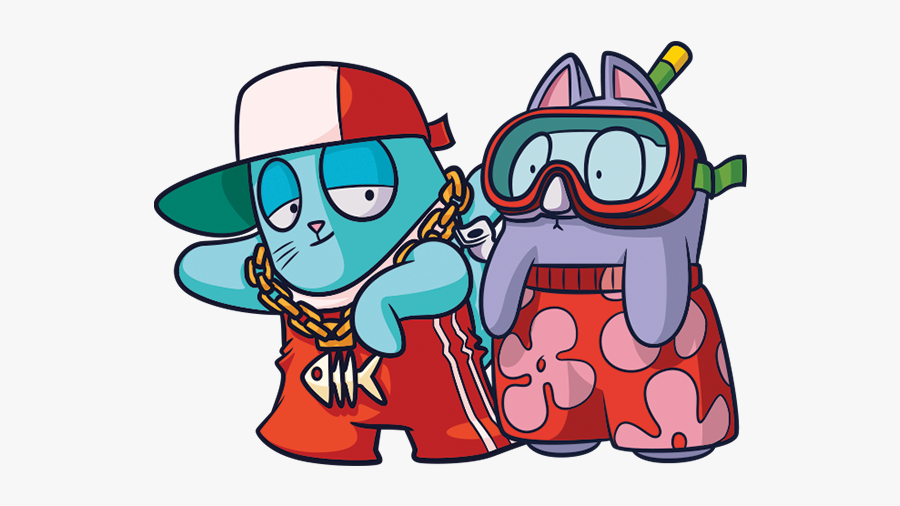 Who"z Hidin Inside - Cat Lost Kitties, Transparent Clipart