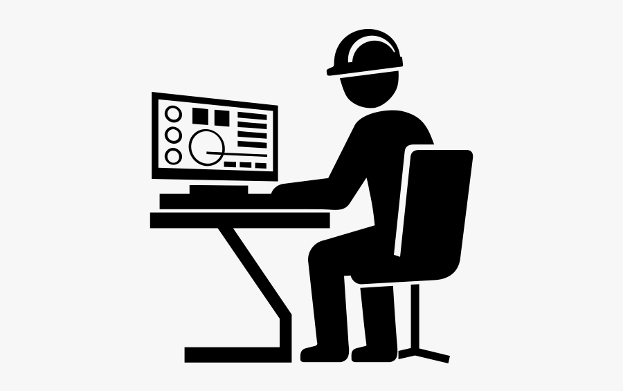 Assembly Worker Icon, Transparent Clipart