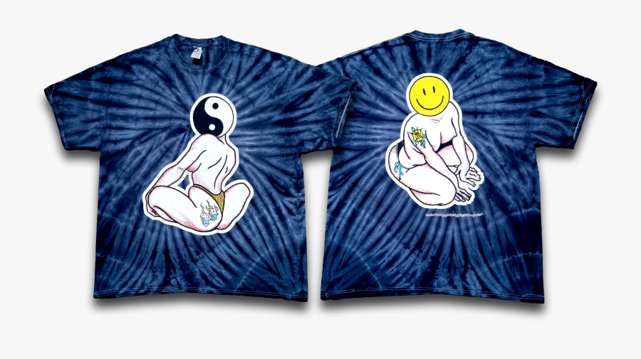 Pinwheel Tie Dye T Shirt - Cartoon, Transparent Clipart
