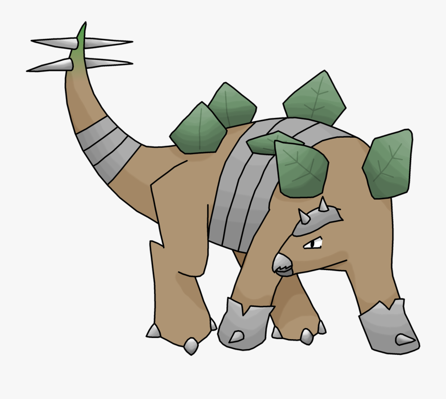 Stegosaurus Based Pokemon, Transparent Clipart