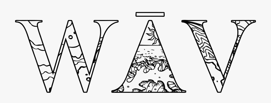 Wavclothingco - Line Art, Transparent Clipart