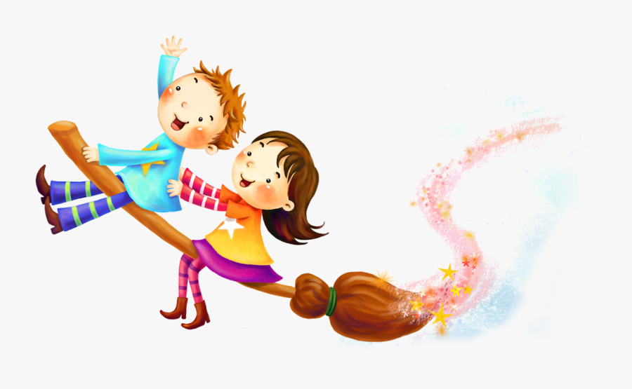 Мальчик И Девочка В Сказке, Transparent Clipart