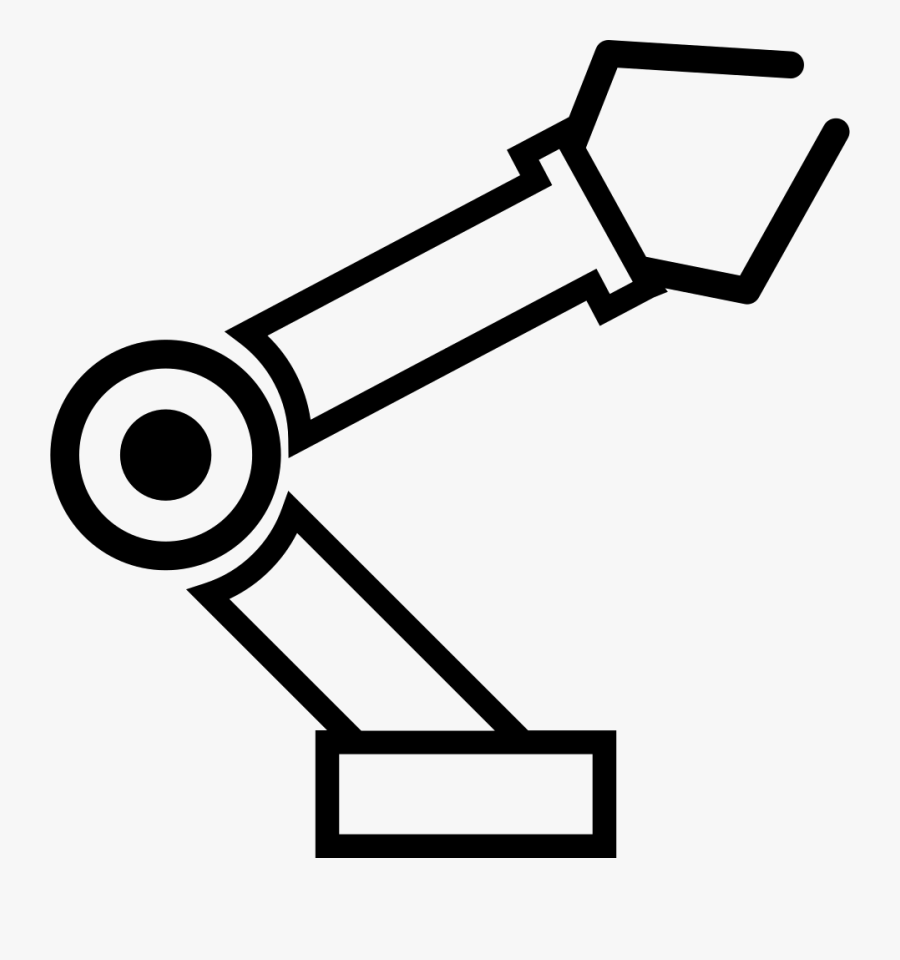 Robotic Arm Svg Png Icon Free Download - Robotic Arm Icon, Transparent Clipart
