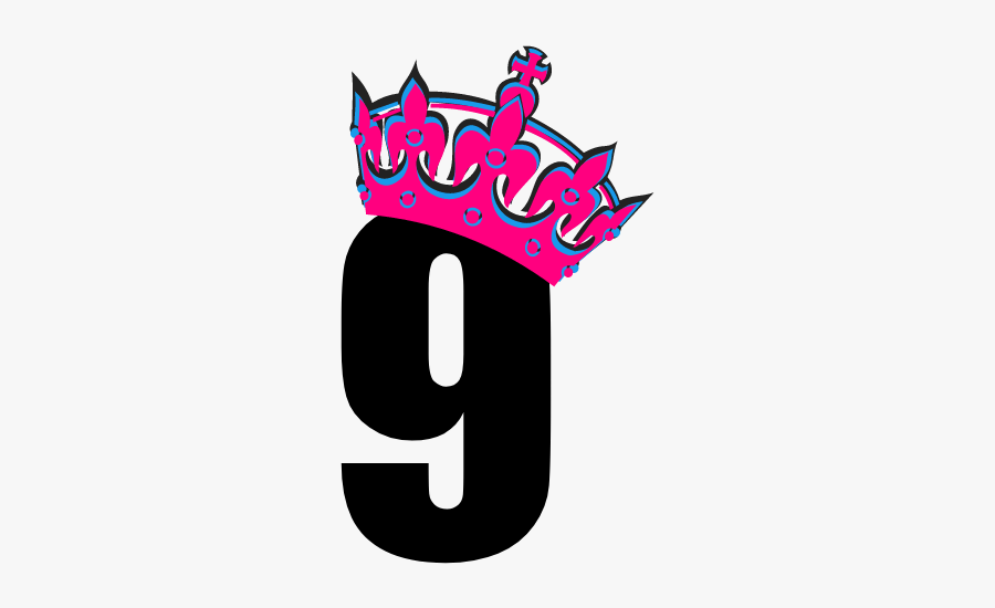 9 Number, Transparent Clipart