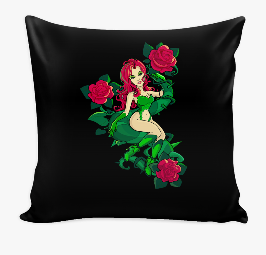 Poison Ivy Pillow Cover - Vegeta, Transparent Clipart