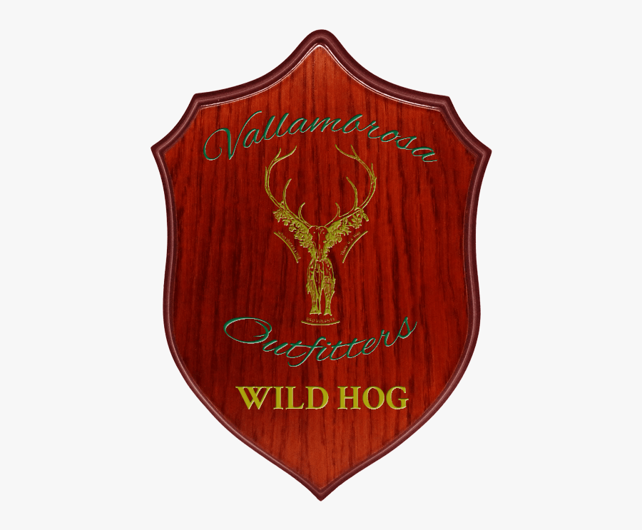 Vallambrosa Outfitters Wild Hog Hunting Package - Emblem, Transparent Clipart