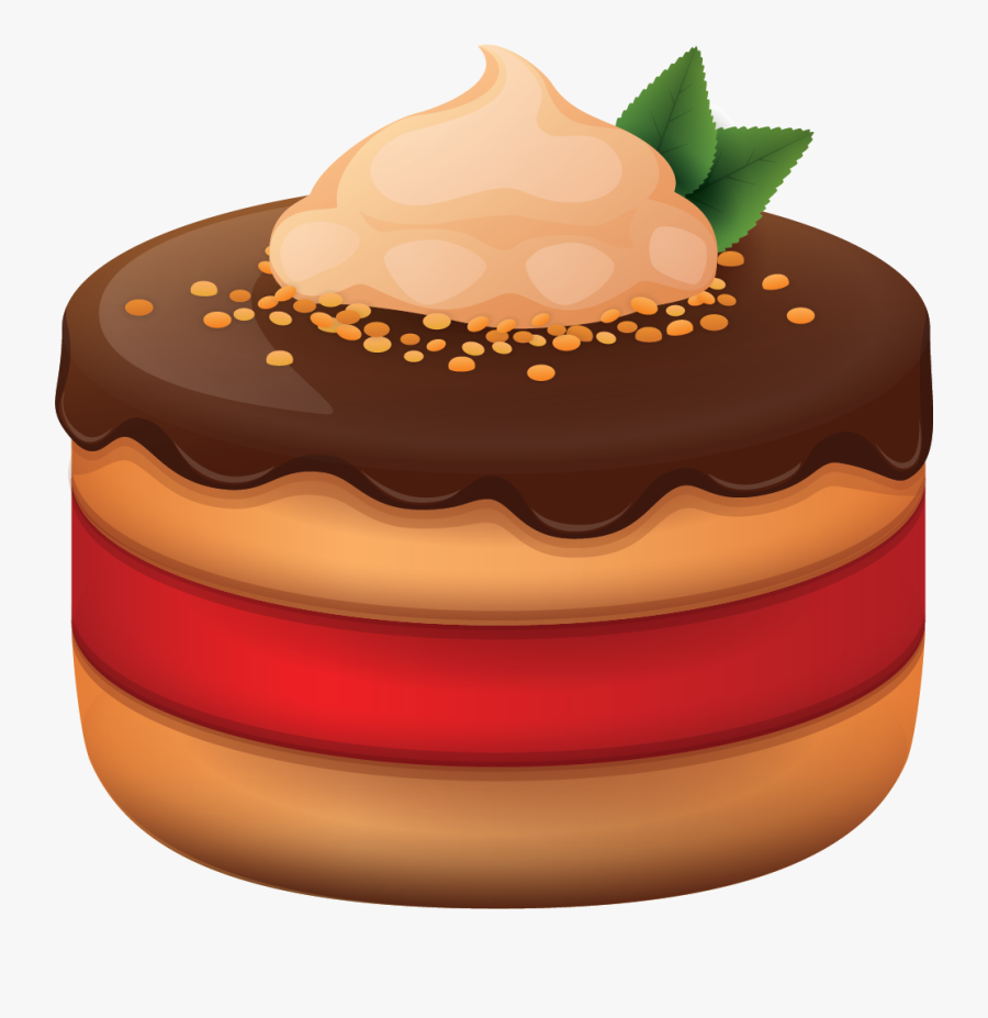 Клипарт Пирожные, Transparent Clipart