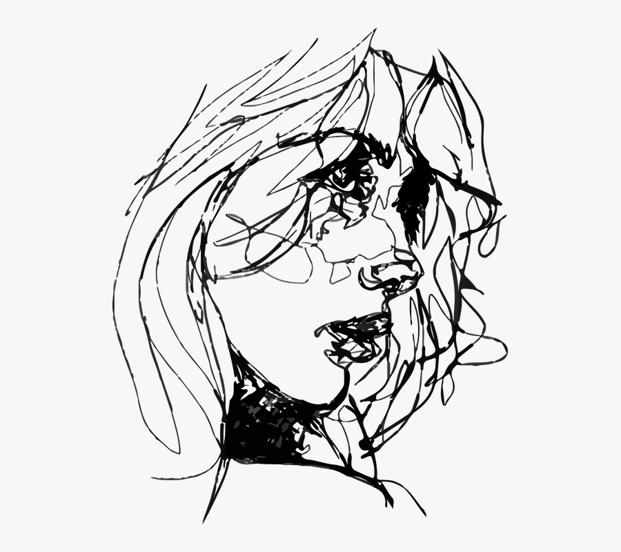 Portrait Drawing Png, Transparent Clipart