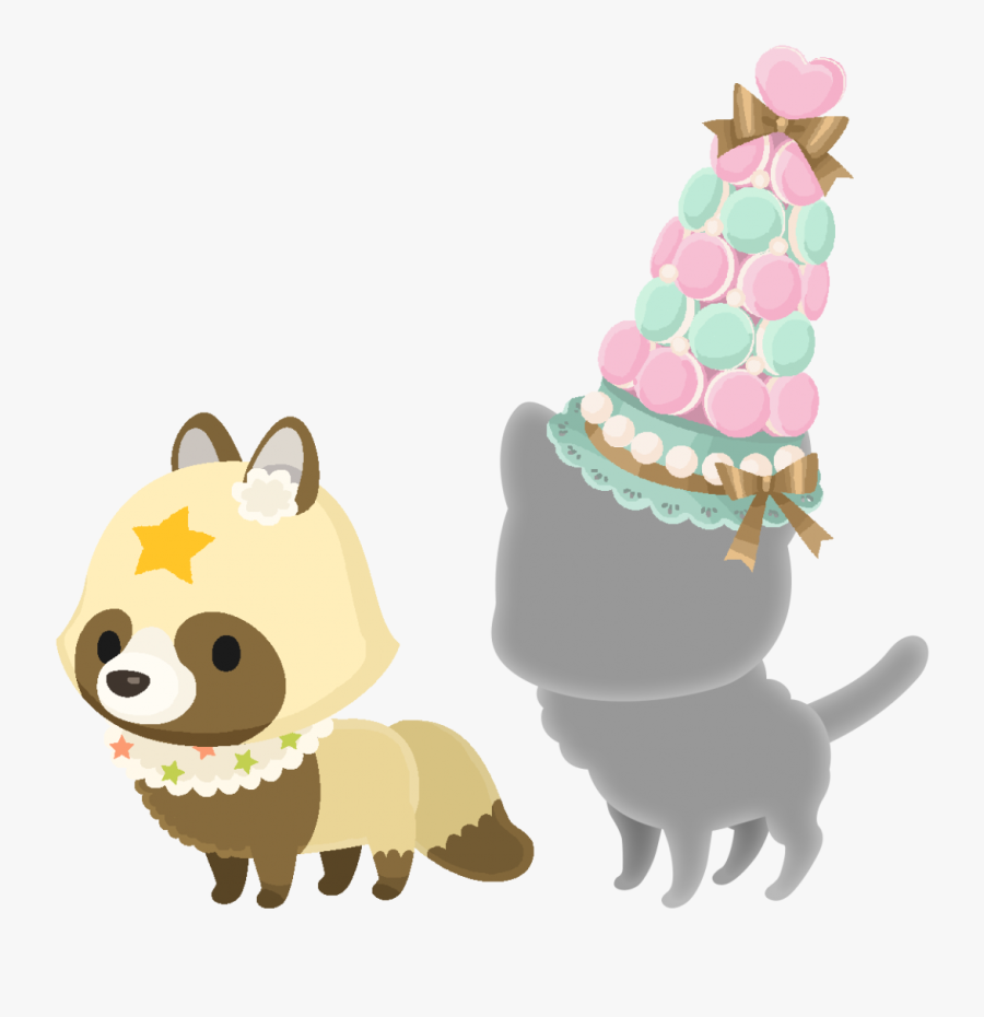 Coonstar Macaroon Tower Pet Part - Cartoon, Transparent Clipart