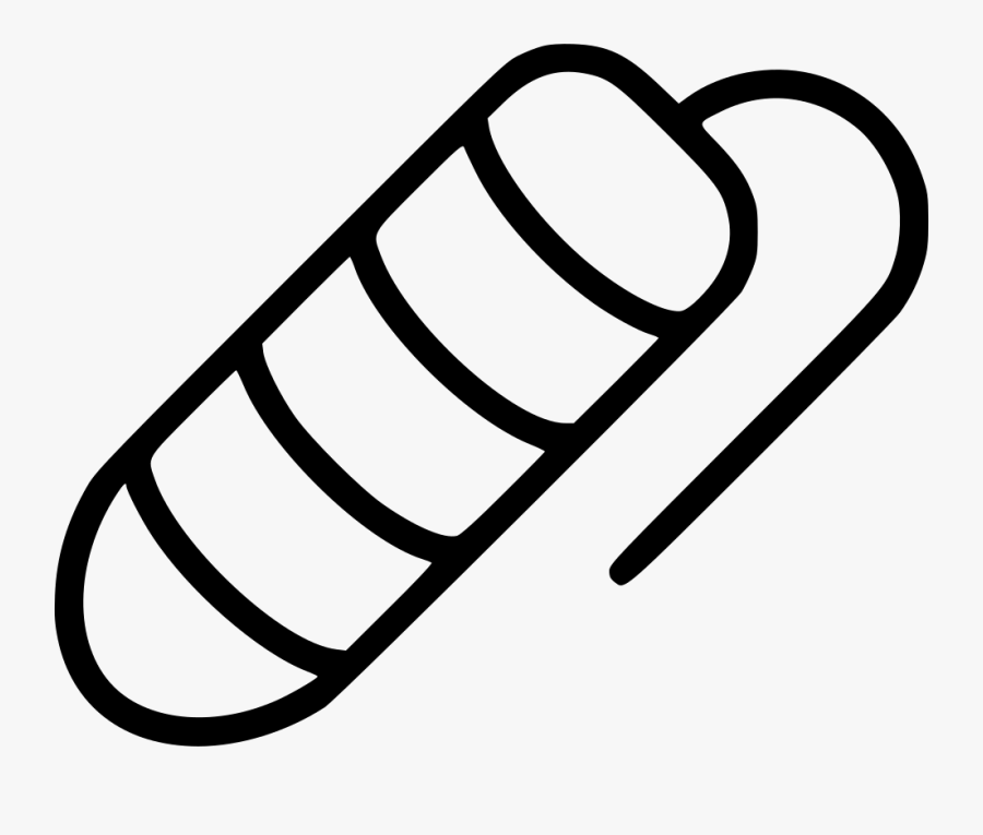 Tampon Sanitary Menstruation Hygiene Toiletries - Line Art, Transparent Clipart