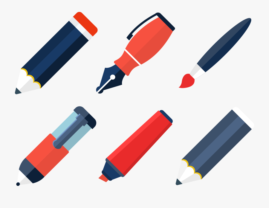 Pens, Transparent Clipart