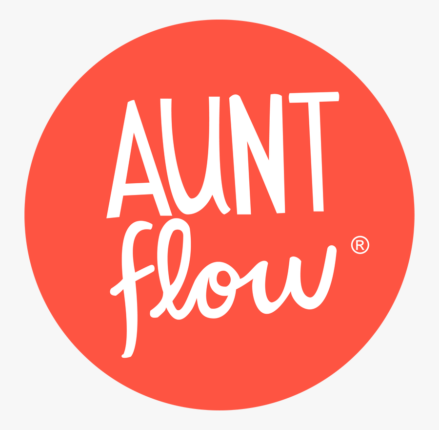 Aunt Flow - Circle, Transparent Clipart