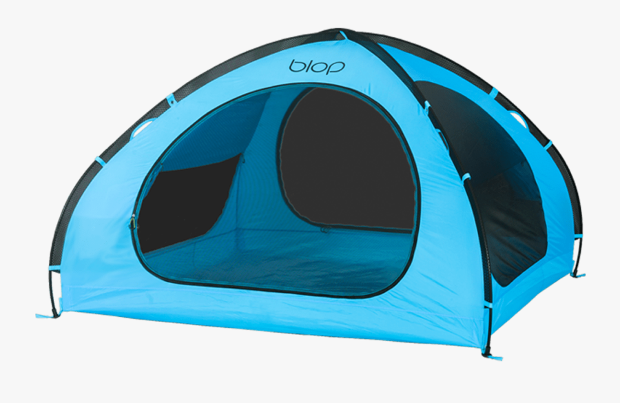 Mini-tent - Blue Tent, Transparent Clipart