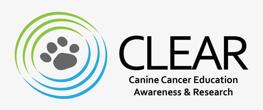 Clear Canine Cancer Logo, Transparent Clipart