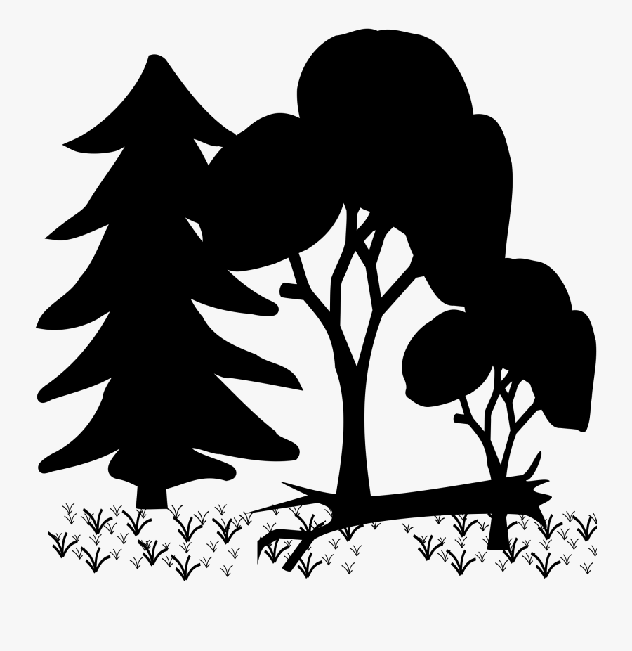 Mixed Forest Clip Art, Transparent Clipart