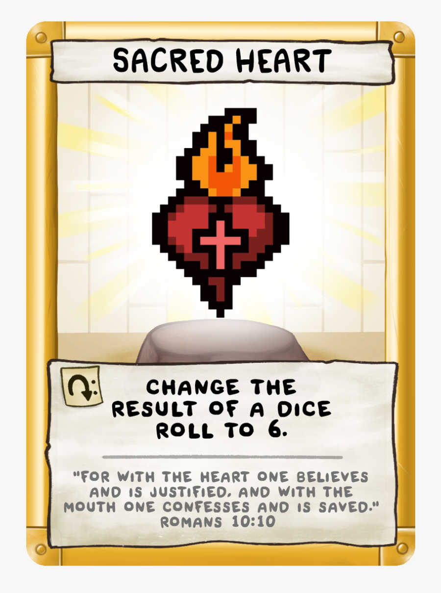 Binding Of Isaac Four Souls Loot Card, Transparent Clipart
