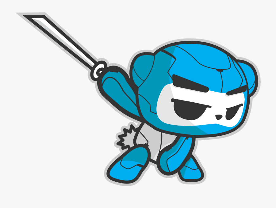 Panda Ninja Png, Transparent Clipart
