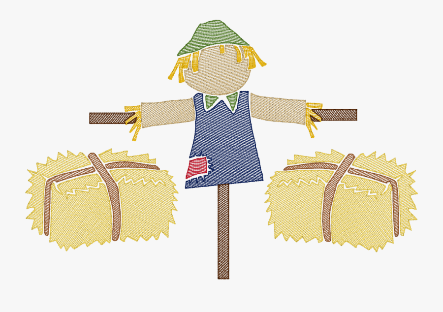 Scarecrow Boy Quick Stitch - Cartoon, Transparent Clipart