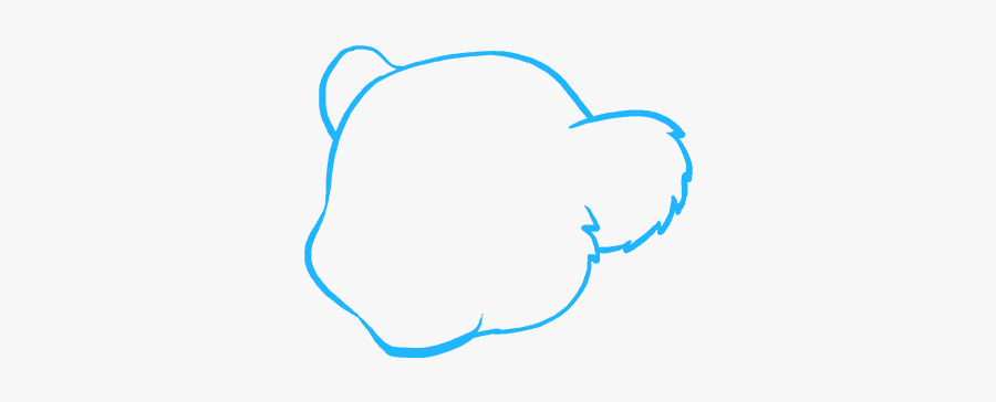 How To Draw Baby Lion - Draw A Baby Lion Step, Transparent Clipart