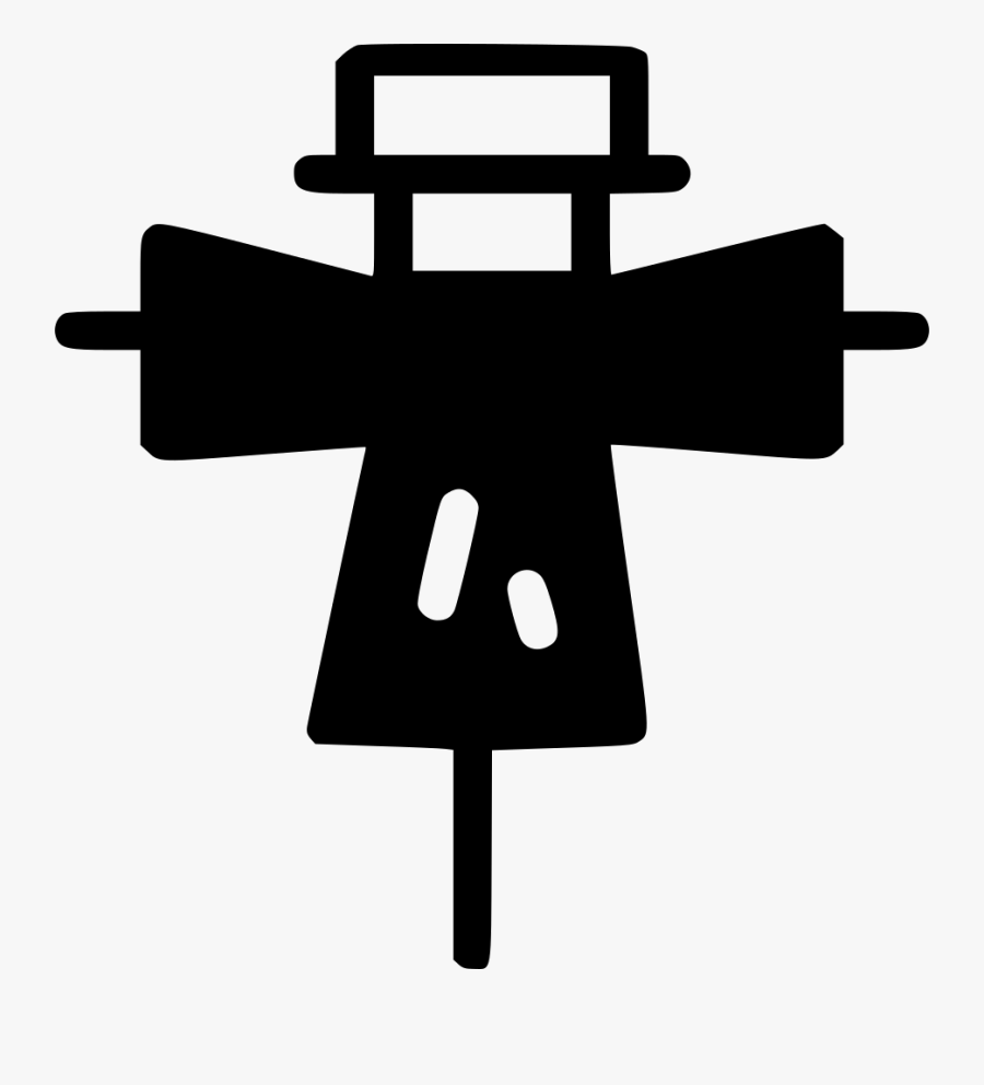 Scarecrow - Cross, Transparent Clipart