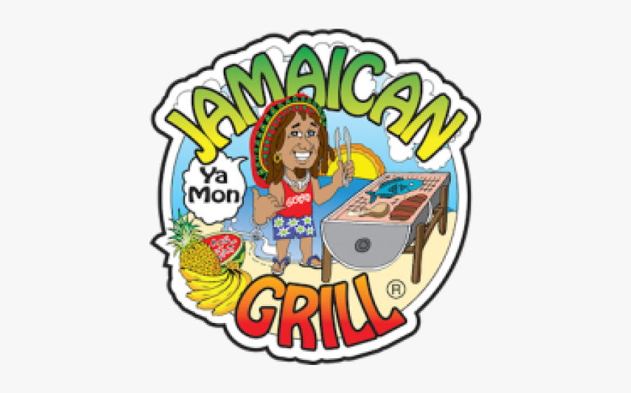 Jamaican Grill Logo, Transparent Clipart