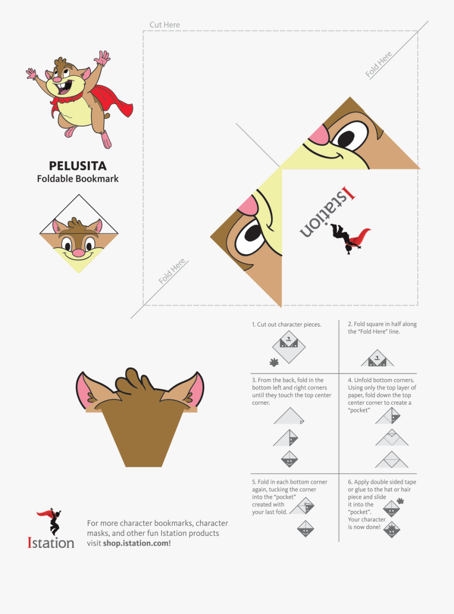 Origami Bookmark Pdf, Transparent Clipart