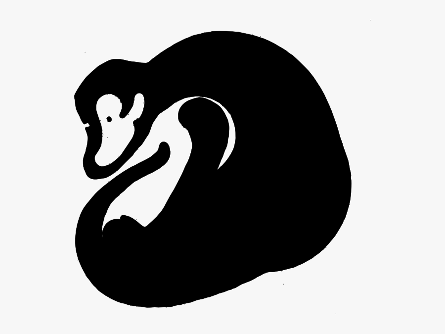 Free Vector Singe Clip Art - Chinese Zodiac, Transparent Clipart