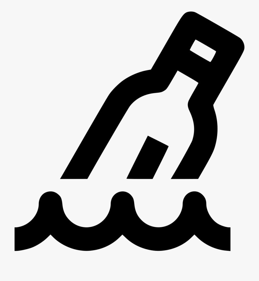 Message Bottle, Transparent Clipart