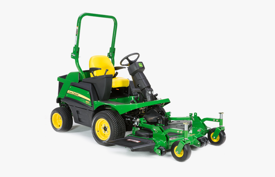 1550 Terrain Cut Front Mower - John Deere 1550 Terraincut, Transparent Clipart
