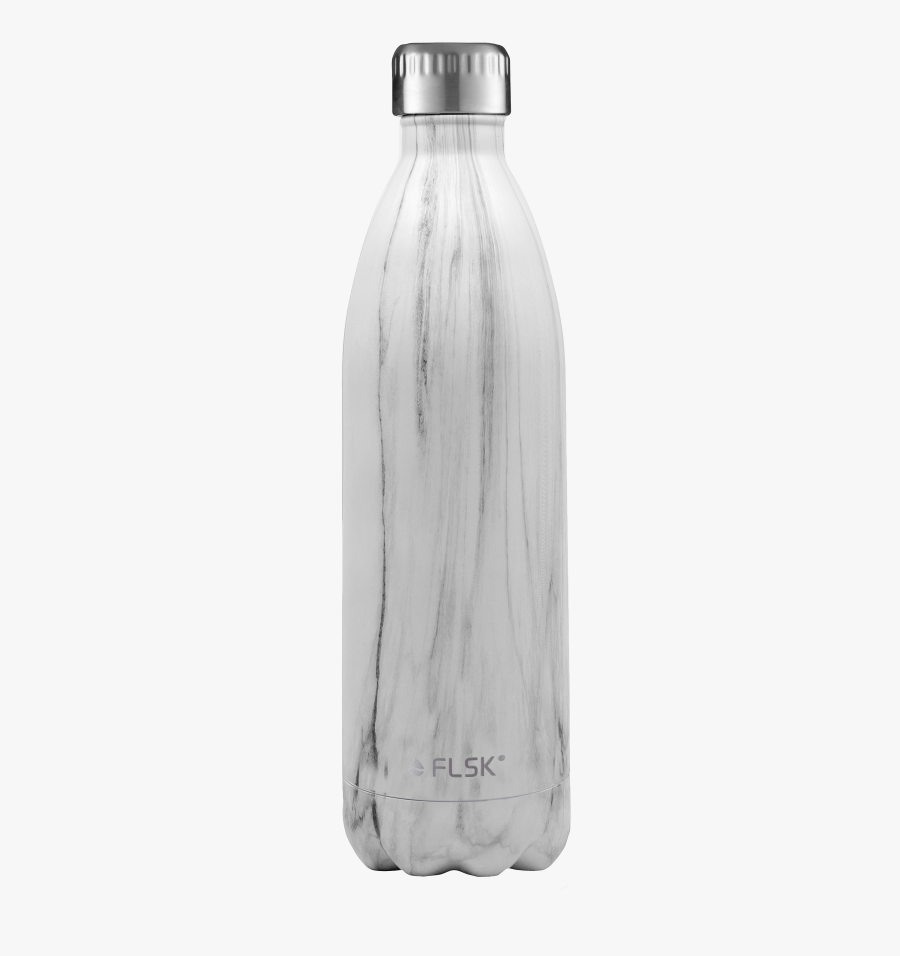 Edelstahl Trinkflasche 1l Flsk, Transparent Clipart