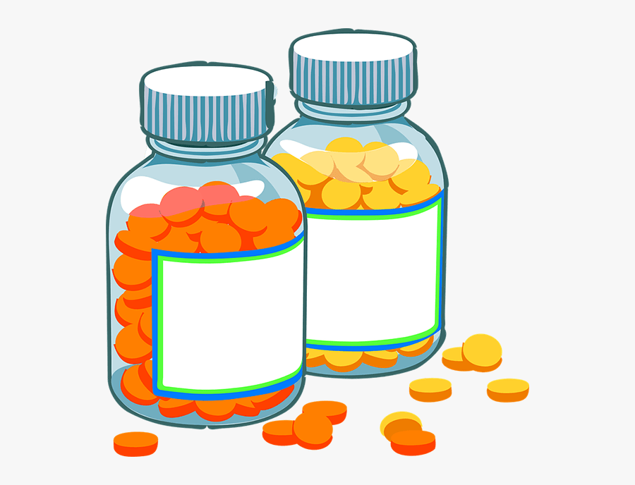 Medications - Pills Clipart, Transparent Clipart