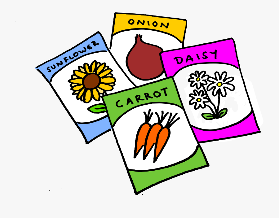 Seed Packets, Transparent Clipart