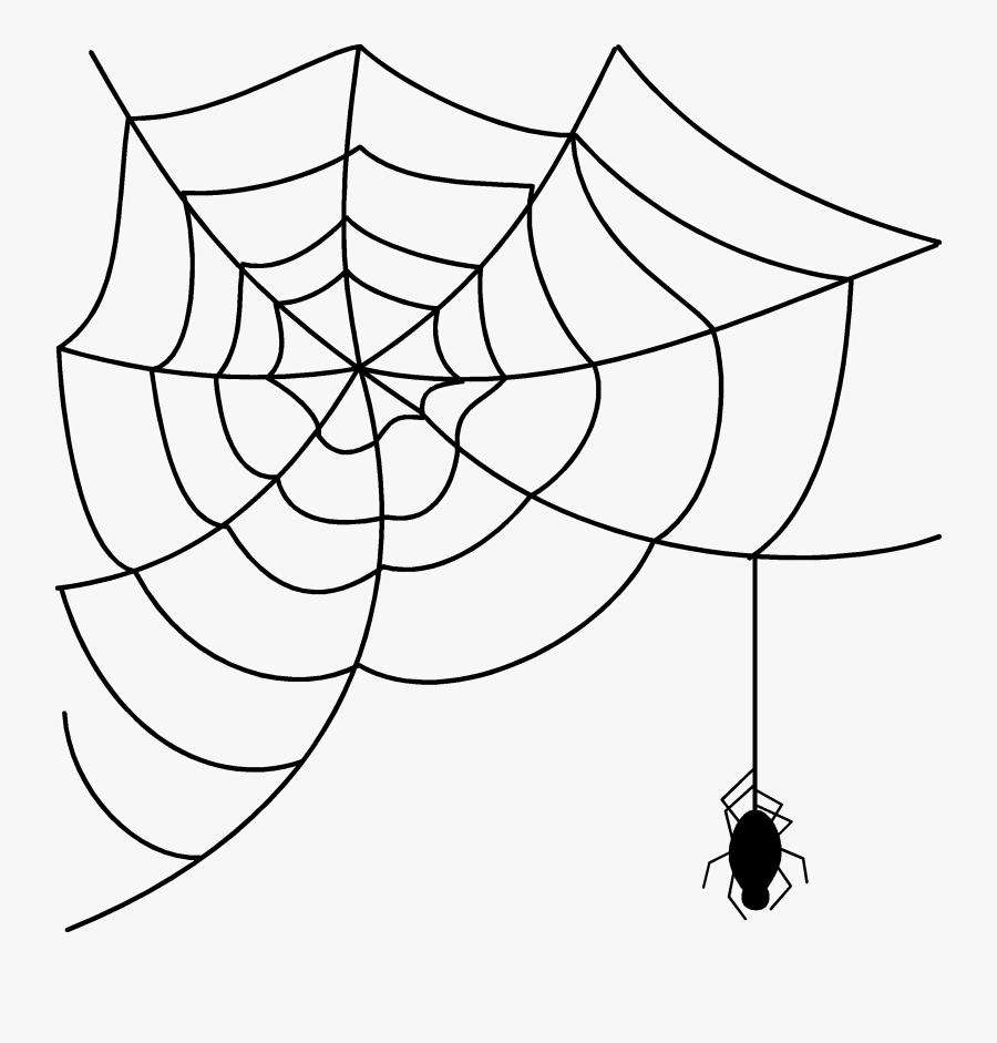 Halloween Spider Web Png Free Png Images - Spider Web Clipart Png, Transparent Clipart