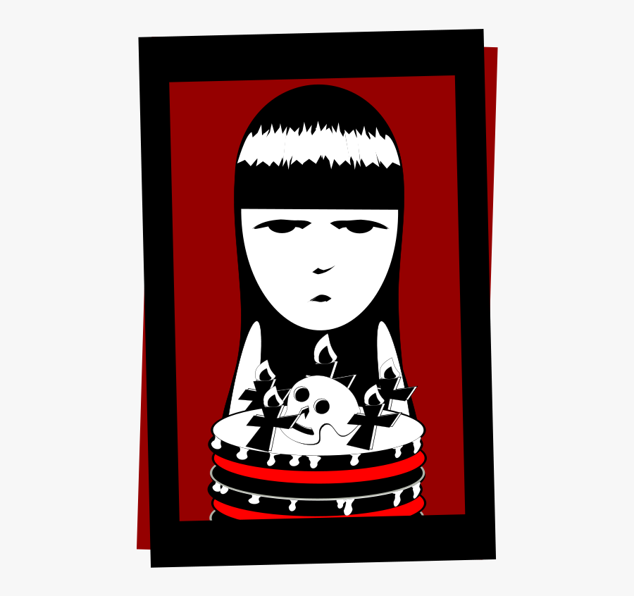 Strange Birthday Card, Transparent Clipart