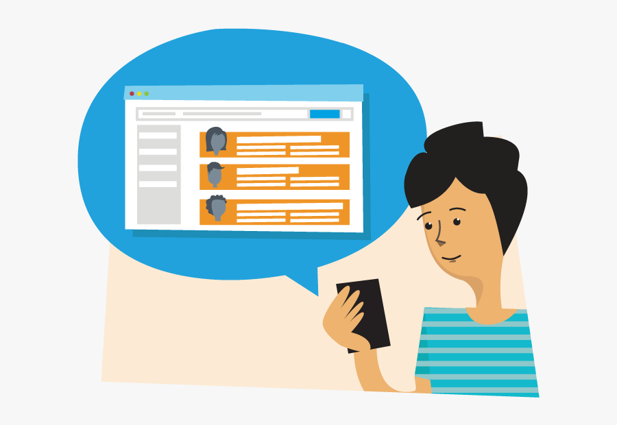 Click And Search Online, Transparent Clipart