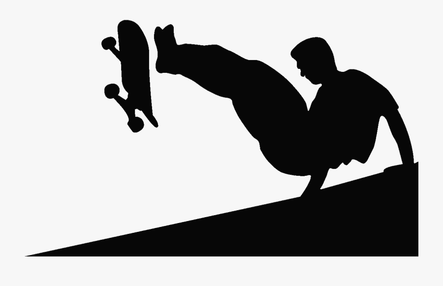 Parkour Vault Sport Jumping - Vector Silhouette Parkour Png, Transparent Clipart