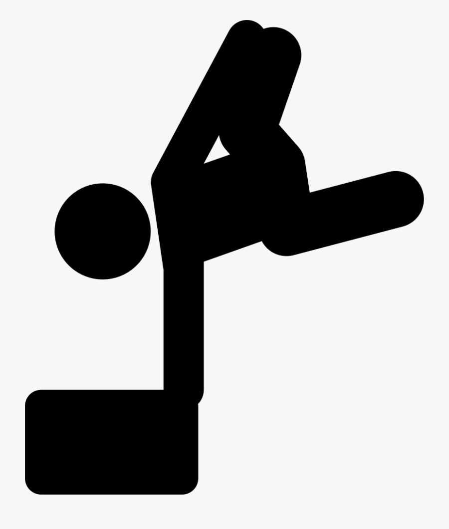 Parkour Sport Silhouette - Parkour Icon, Transparent Clipart