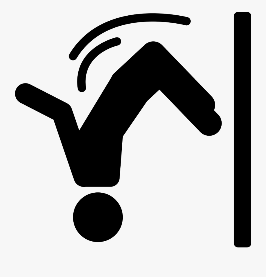 Parkour Extreme Sport Silhouette - Parkour Icon Png, Transparent Clipart