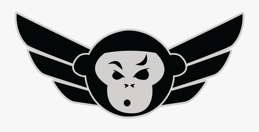 Superfly Monkey Dragon Logo, Transparent Clipart