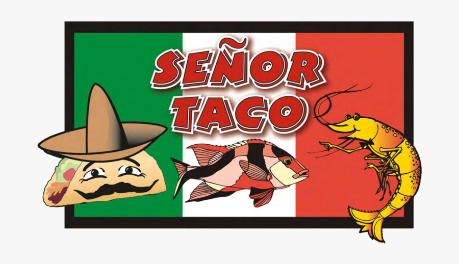 Senor Taco Delivery N - Cartoon, Transparent Clipart