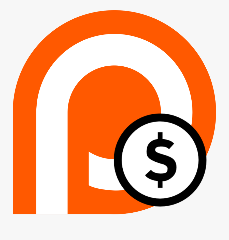 Patreon Logo With Dollar Sign In Circle - Portable Network Graphics, Transparent Clipart