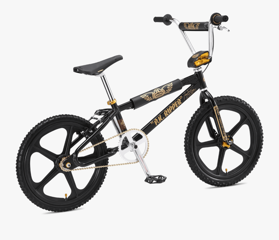 Black And Green Bmx Bikes, Transparent Clipart
