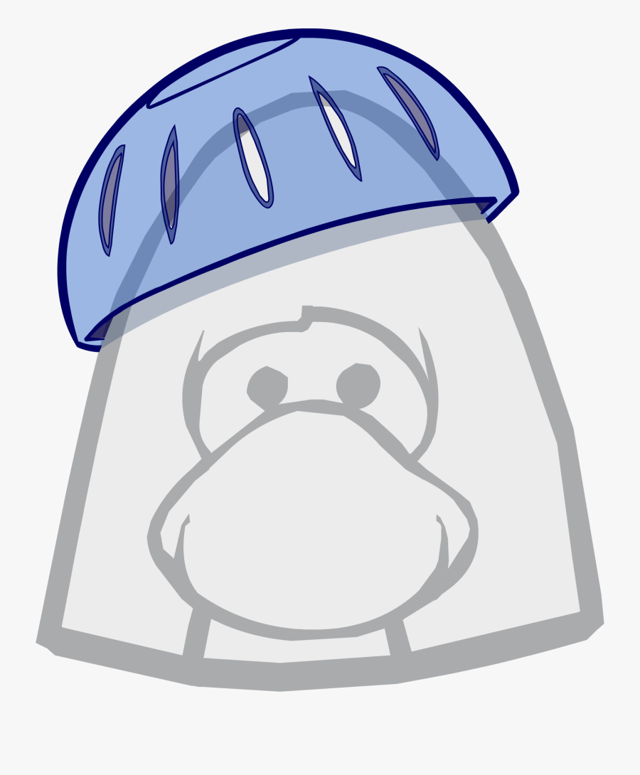 Club Penguin Wiki - Club Penguin Black Hat, Transparent Clipart