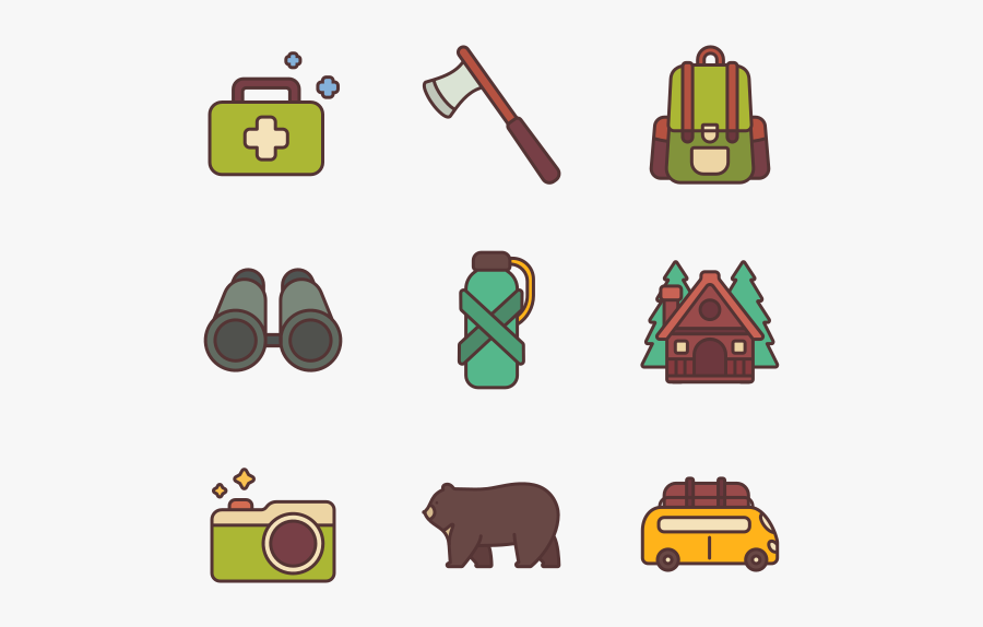 Camping, Transparent Clipart