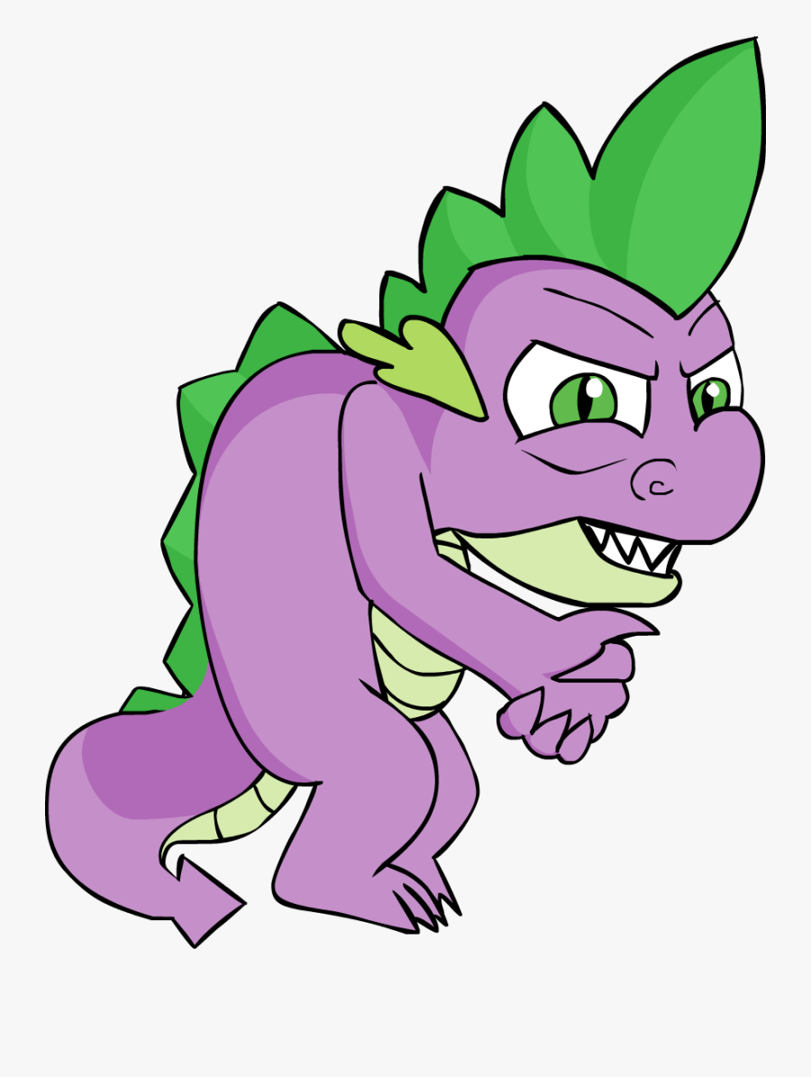 Green Pink Fictional Character Purple Clip Art Cartoon - Le Happy Merchant Spike, Transparent Clipart