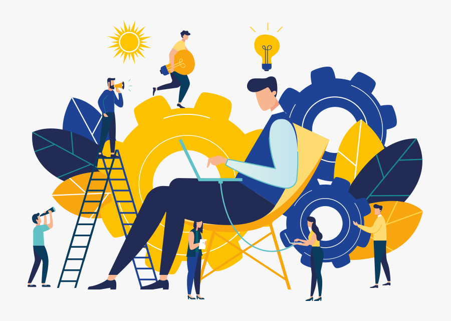 Great Place To Work Illustration, Transparent Clipart