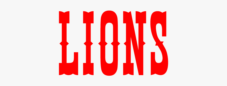 Detroit Lions, Transparent Clipart
