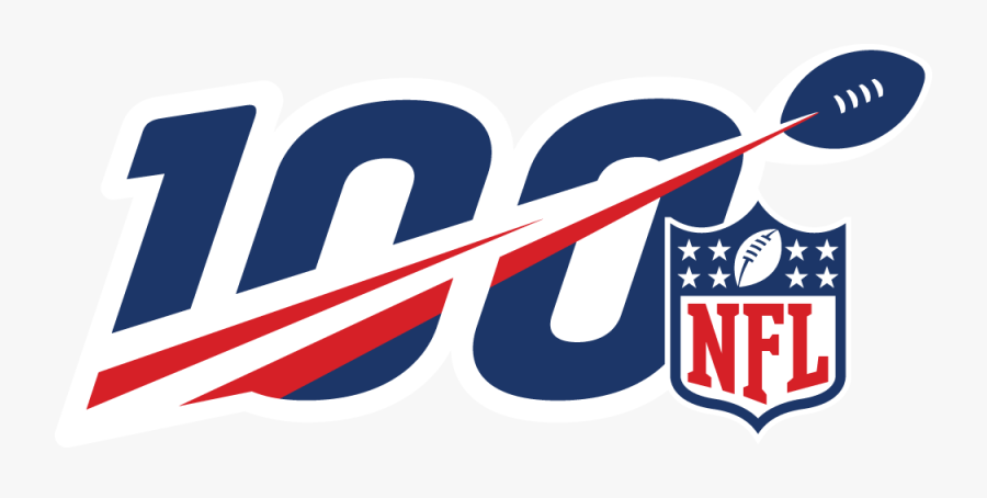 Nfl 100th Season Logo, Transparent Clipart