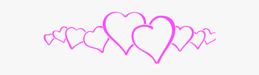 Free Heart Border - Friends Happy Valentines Day, Transparent Clipart