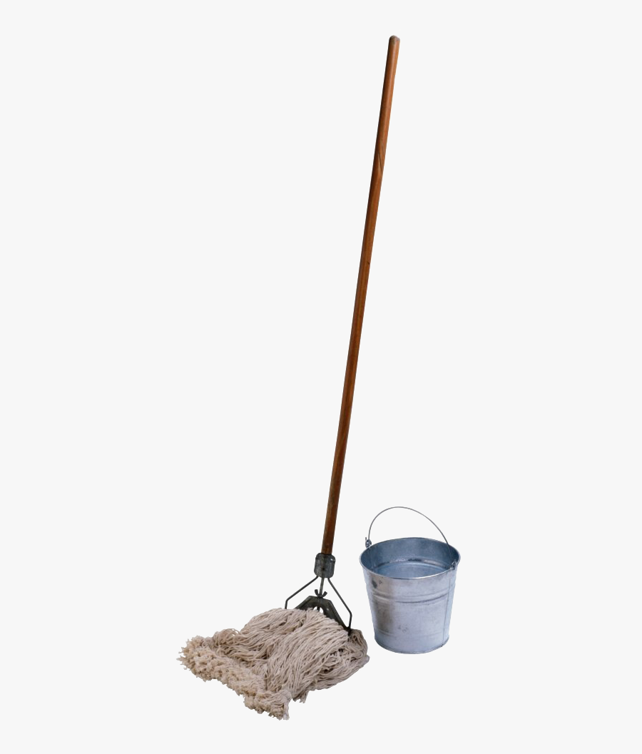 Mop Floor Cleaner Png Clipart - Transparent Background Mop Png, Transparent Clipart